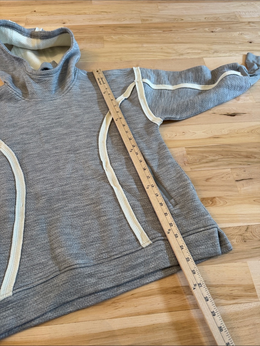 Free People Movement "Feel The Heat" Merino Wool Pullover Jacket Hoodie-S-Layer - Picture 8 of 10